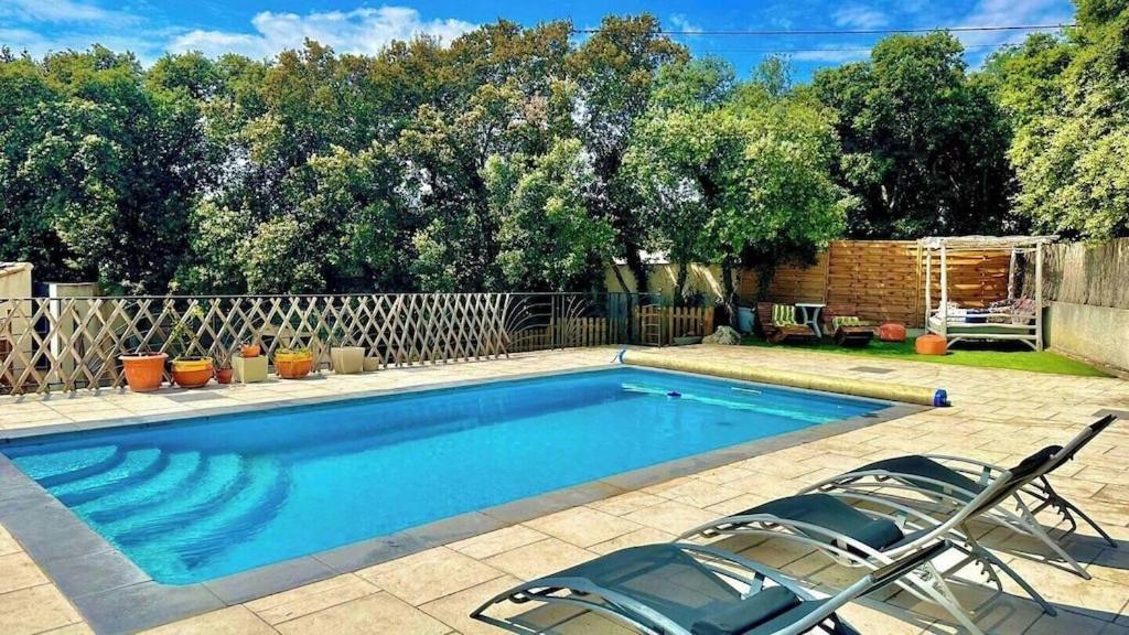 Sussargues Appart Independent Garden Pool & Spa מראה חיצוני תמונה
